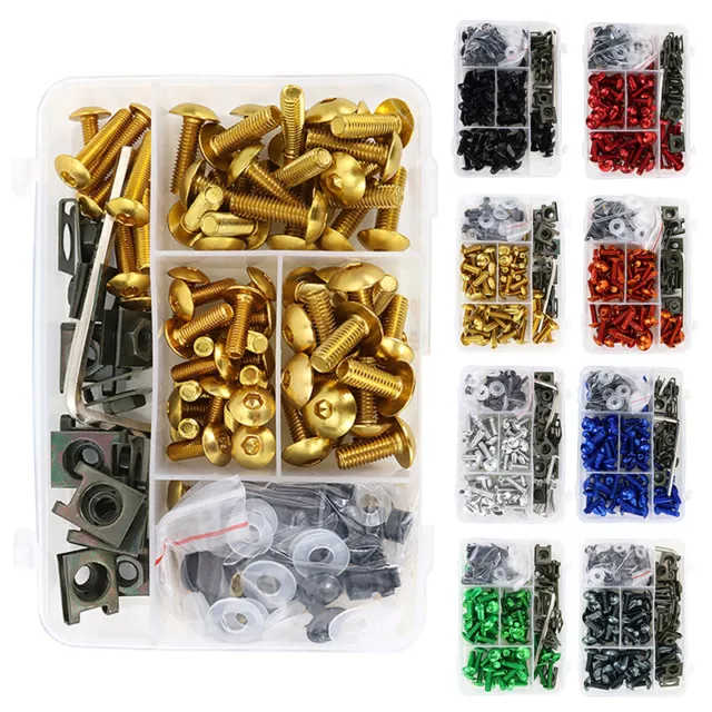 Complete Fairing Bolts Kit Nuts Screws Aftermarket Fit For Yamaha WR400F WR250F