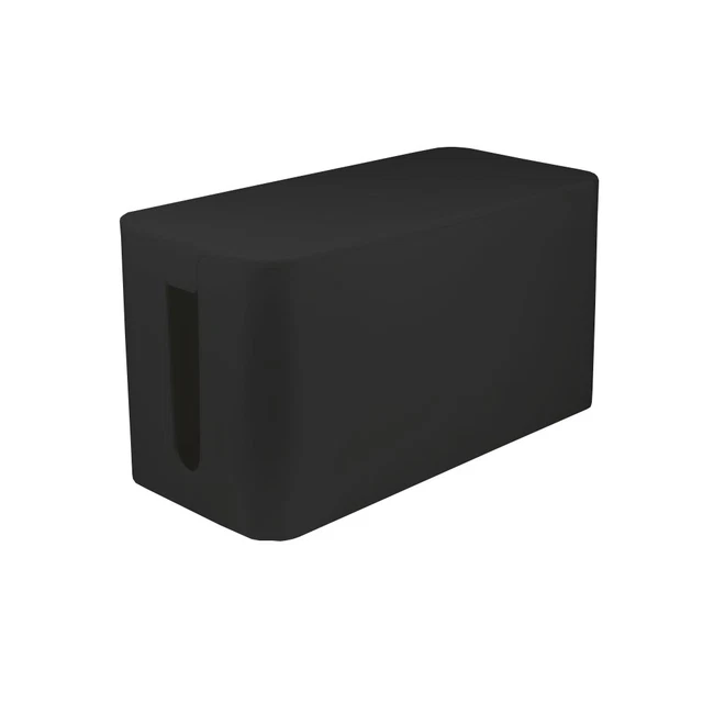 10x Kabelbox, 235x115x120mm, Schwarz, LogiLink® [KAB0060]