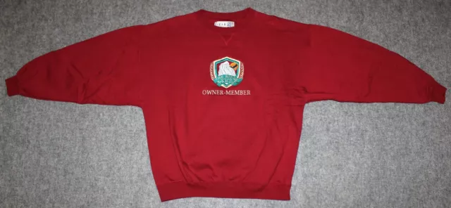 vintage NOS The RIDGE TAHOE RESORT - OWNER MEMBER 90s Lake Tahoe sz L Sweatshirt