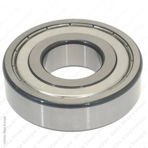 Roulement à Billes Rainure Profonde 30mm X 72mm X 19mm - Acier Chromé ABEC3 Double Bouclier (1 Pièce)