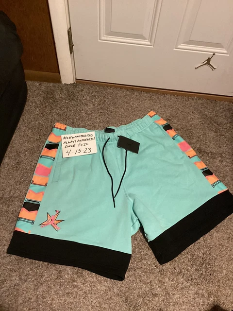 NWT Nike Jordan AJ11 Fleece Shorts Tropical Twist Men’s Size 3XL FREE SHIPPING!!