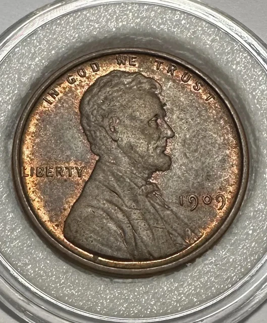 1909-VDB 1C US Lincoln Wheat One Cent Penny ~ Uncirculated Proof Like Qualities