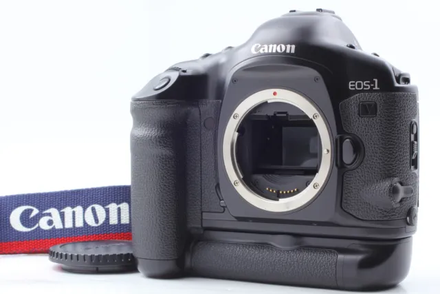 [Top MINT w/strap] Canon EOS 1V  35mm SLR Film Camera Body BP-E1 From JAPAN