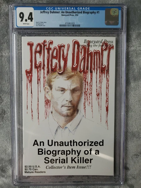 Jeffery Dahmer: An Unauthorized Biography #1 CGC 9.4!! (CGC Error) 1st Print