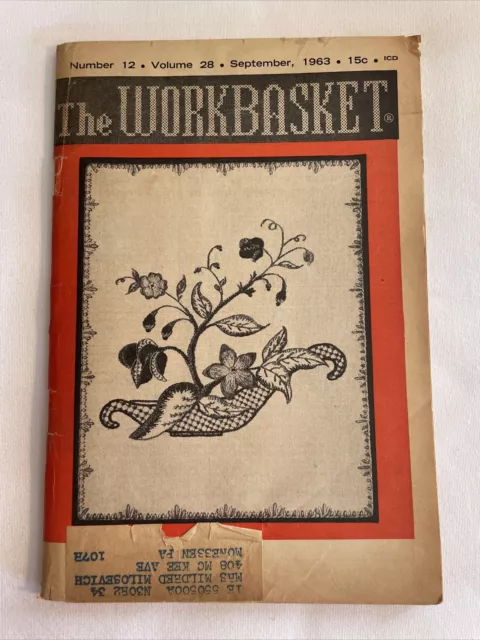 1963 September The Workbasket Magazin, Vol. 28 Nr. 12 (MH107)