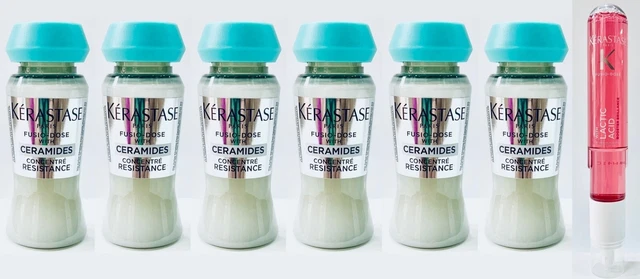 6 X Concentre Resistance 12ML + 1 X Booster Brillance 120ML Kerastase