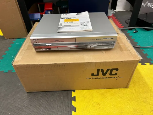 JVC DH-5U D-VHS With Box & Manual VCR PARTS/REPAIR ONLY