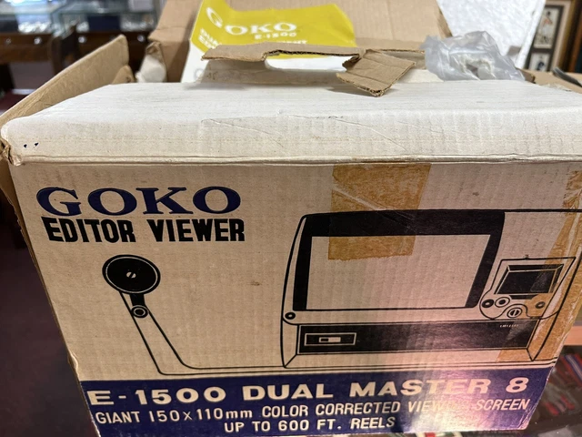 Visor de editor Goko E-1500 Dual Master 8