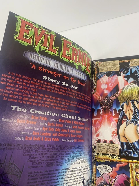 Chaos! Comics Evil Ernie #1 Monthly Limited Premium Edition 3