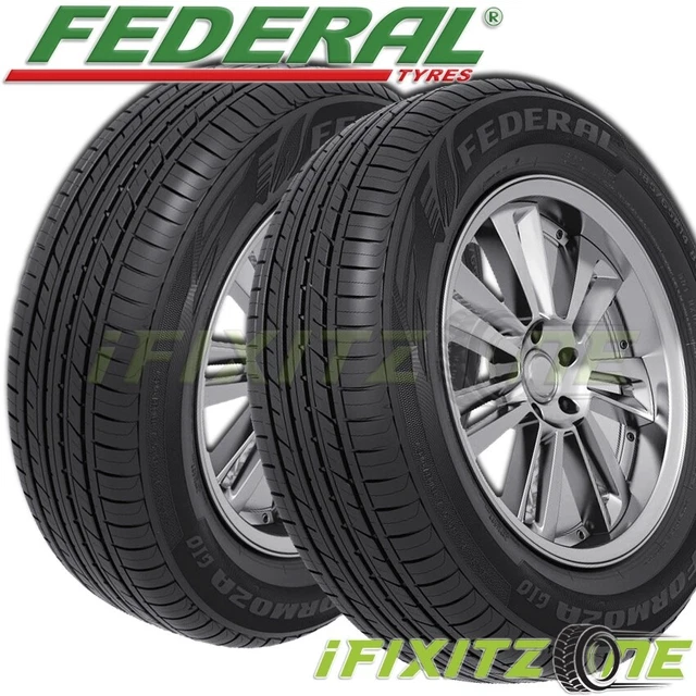 2 New Federal Formoza GIO 175/70R14 84H All Season Traction Fuel-Efficient Tire