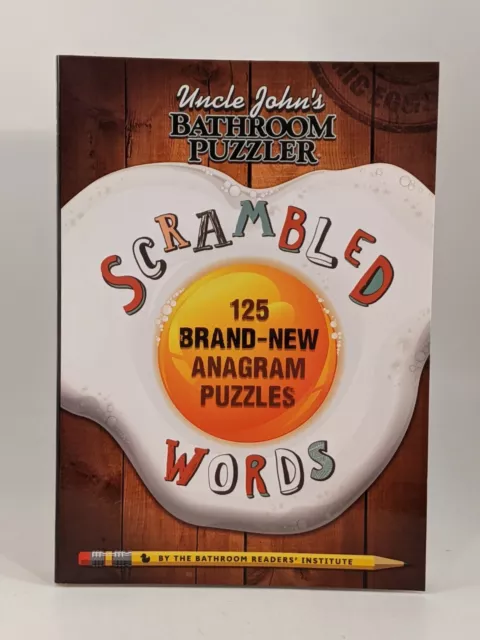 *NEW* Uncle John's Bathroom Puzzler Scrambled Words: 125 Brand-New