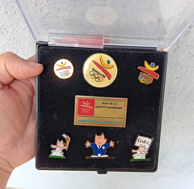 Pin's jeux olympiques barcelone 1992 mascotte Cobi - Haltérophile : Achat occasion | Bijoux (homme) cobi Multicolore 15 Très bon état