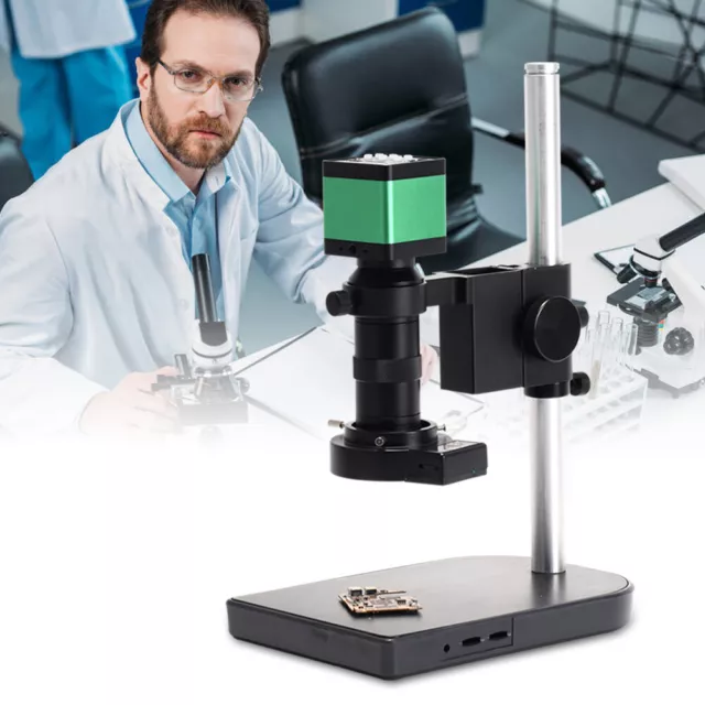 Digital Video Industrial Microscope 48MP HDMI USB 1080P C/CS Lens Interface