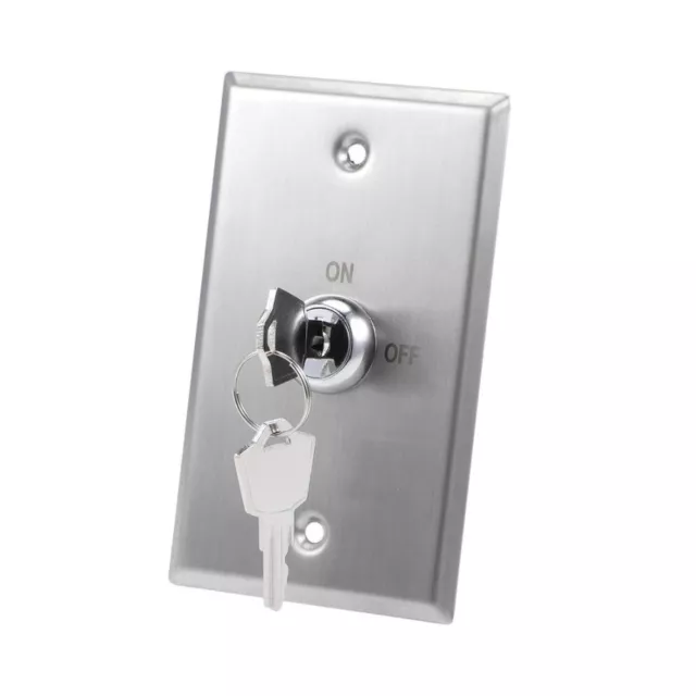 DPST Access Control Switch Key Switch Lock  On/Off Exit Switch