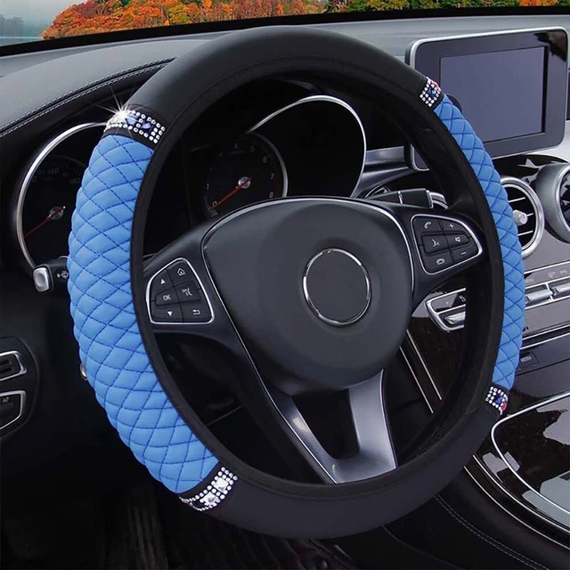 1 Pz Coprivolante Antiscivolante Auto Diamante Elastico Per 38-37CM