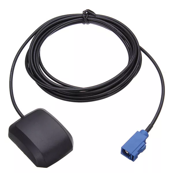 GPS Antenne KFZ Auto Fakra 3m Kabel für VW RNS 300 310 500 510 MFD 2 3 Comand