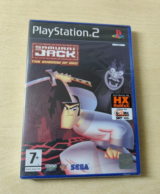 SAMURAI JACK PS2 New Sealed Italian Playstation 2 Rare Pal Ita Esp £61.
