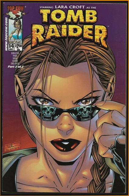 Tomb Raider #14 (2001) Lara Croft Andy Park Dan Jurgens Top Cow 8.0 Vf