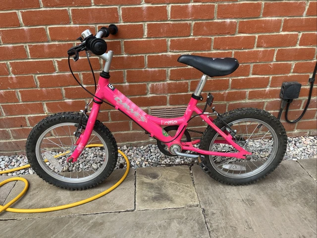 DAWES LOTTIE GIRLS Mountain Bike Aluminium Frame 18 Inch Wheels Pink 20.00 PicClick UK