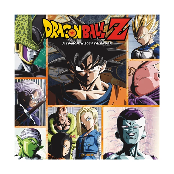 TRENDS INTERNATIONAL DRAGON Ball Z 2024 12 x 12 Wall Calendar w 15.99