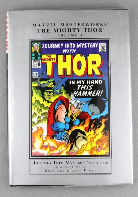 New Sealed Marvel Masterworks Mighty Thor 3 Hc Journey Into Mystery 111-120 Jim