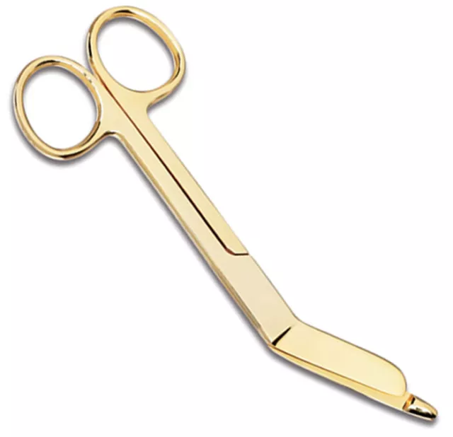 Prestige Medical 5.5" Gold Plated Bandage Scissor