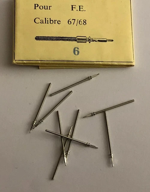 Tige De Remontoir Pour Calibre 11 1/2 Cattin 66 - Pièce Horlogerie Occasion - Compatible Tiger