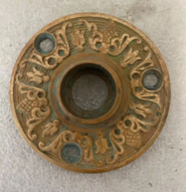 Antique Corbin  VICTORIAN Eastlake Cast Brass  Rosette