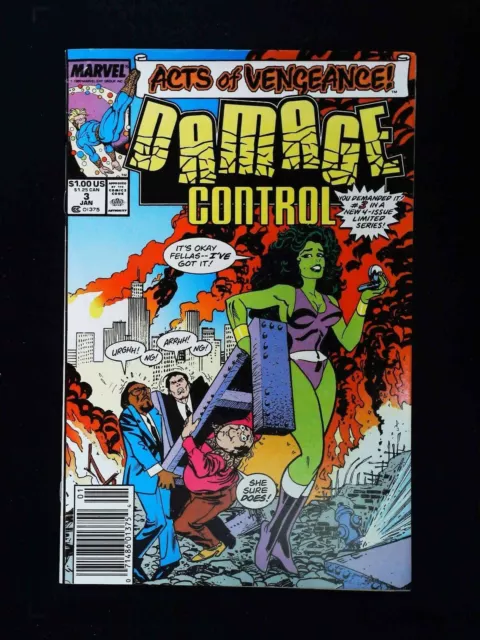 Damage Control #3 (2Nd Series) Marvel Comics 1999 Vf+ Newsstand