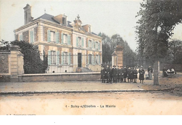 91. n°206197. beisy under ethiolles. The Town Hall. not common