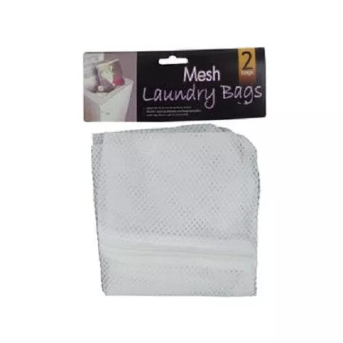 Laundry Bag Zippered Mesh Delicates Lingerie Wash Bags Travel Storage 2 Pack