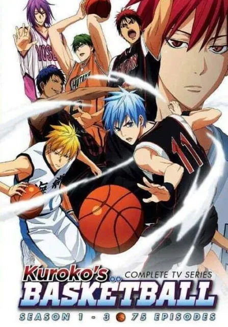 Kuroko's Basketball / Kuroko no Basket Season 1-3 DVD (English Dub) (Anime)
