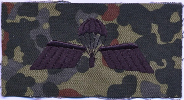 Fallschirmspringerabzeichen,Niederlande,Springerabzeichen,oliv,flecktarn,Para,NL