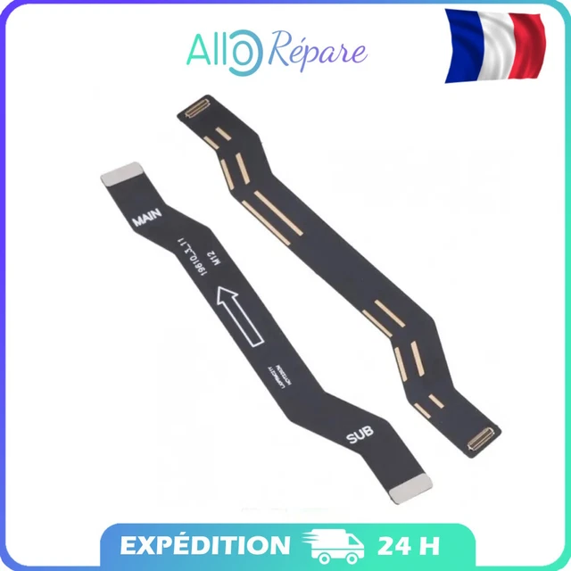 Nappe Flex Charge/LCD Pour Realme C11, C12, C15 - Dorée, Référence RMX2185, RMX2189, RMX2180