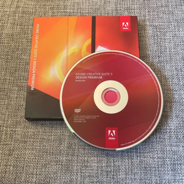 ADOBE CREATIVE SUITE 5 CS5 Design Premium For MAC With Serial