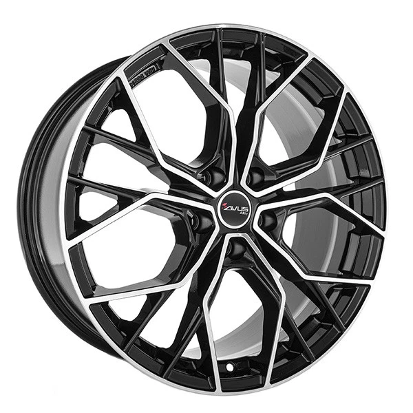 JANTES ROUES MAK Wolf Pour Honda Civic 7X17 5X114,3 Gloss Black Wq2 EUR