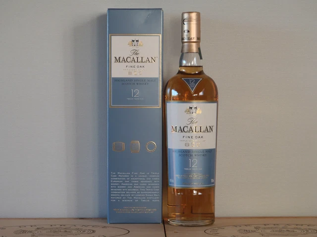 The MACALLAN 12 ans  Fine OAK Triple Cask  Single malt Scotch whisky 70cl 40%