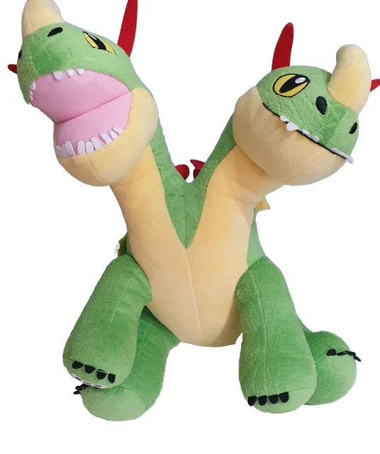 BUILD A BEAR How to Train Your Dragon Barf And Belch Green Two Headed