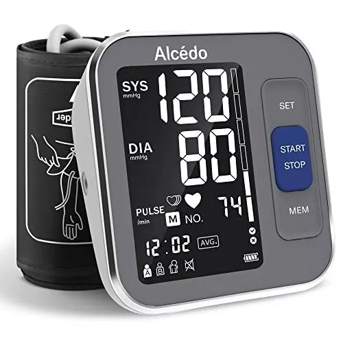 Blood Pressure Monitor for Home Use, Automatic Digital Upper Arm BP Machine w...