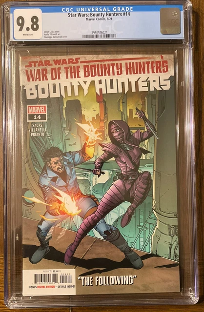 Star Wars, Bounty Hunters #14 (2021) CGC 9.8, 1st Death Stick, Bo-Katan
