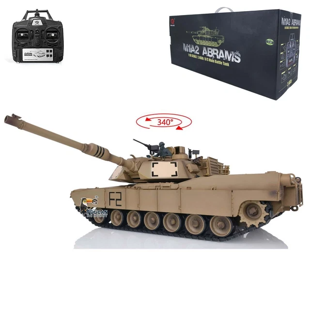 Henglong 1/16 2.4G 7.0 plastica BB IR RC carro armato modello RTR carro
