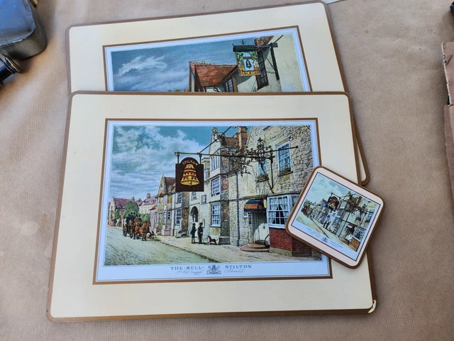 Lot De 6 Sous-verres (coasters) Pimpernel Anglais - En Liège, Occasion Bon état