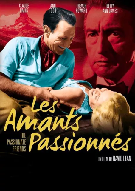 Les Amants Passionnés, David Lean,  Repro Affiche Cinema Vintage , (60X80)