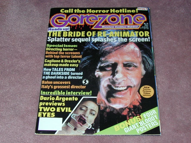 GOREZONE magazine # 14,  Free Shipping USA, Gore Zone