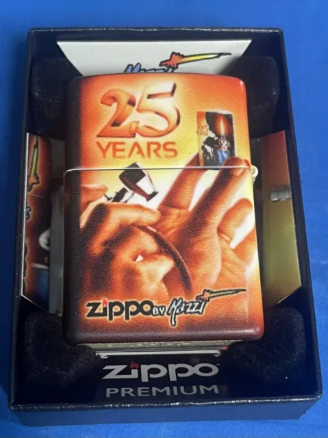 Zippo 2021 Mazzi 25Th Anniversary Lighter Unfired In Box L8 2