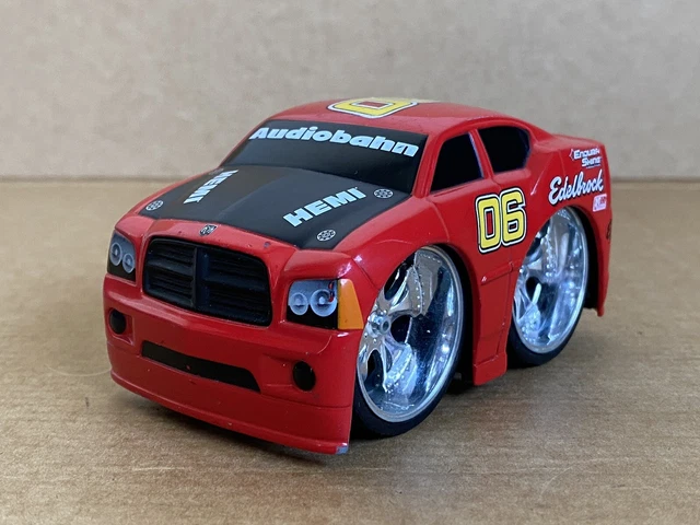 JADA TOYS CHUB City Dodge Charger R/T, Pull Back, Red, Rare, Good