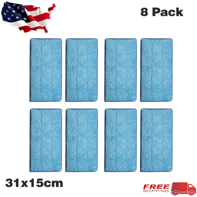 For Swiffer Wetjet Mopping Pads Refill Microfiber Sweeper Mop Cloth Mop Head 8PC