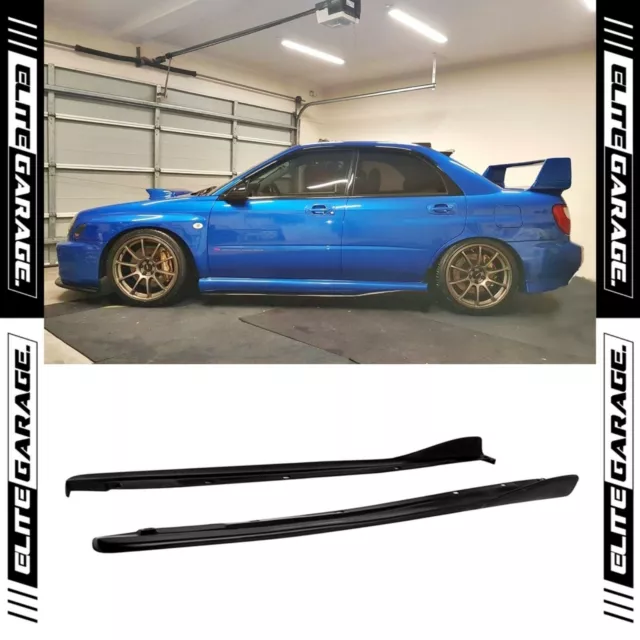 Fits (01-05) Subaru Impreza WRX STI - Chargespeed Style Side Skirts Splitter CS