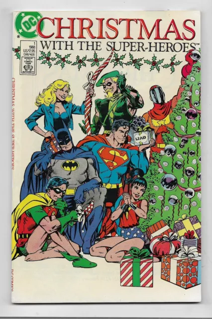 Christmas With The Super-Heroes 1988 #1 Fine/Very Fine