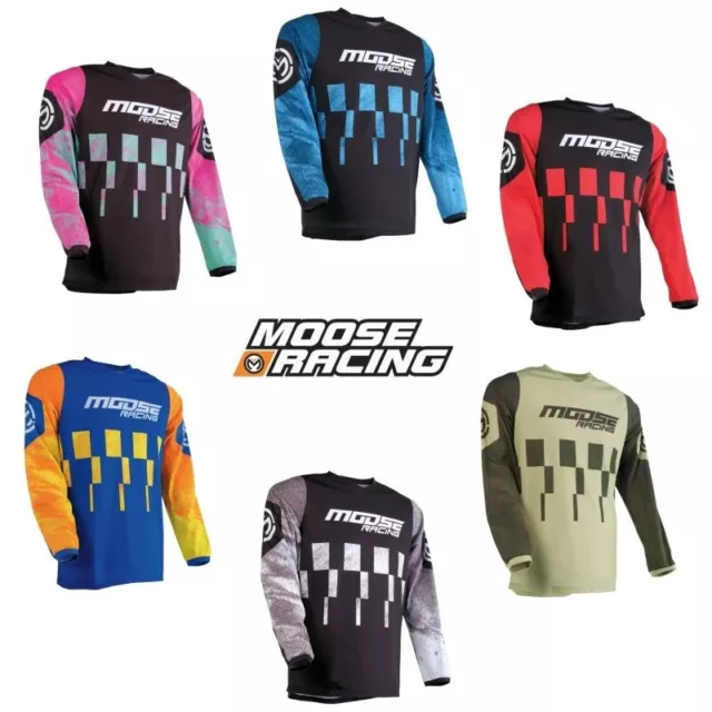 2024 Moose Racing Qualifier MX Motocross Offroad ATV Jersey - Pick Size & Color